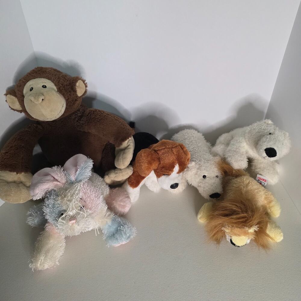 Webkinz Ganz Lot of 6 Webkinz Jr